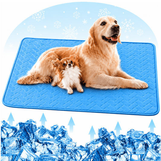 Dog Cooling Mat, Self-Cooling Pet Pad for Dogs and Cats, No Freezing Required, Portable Cooling Mat for Indoor, Outdoor and Car Use